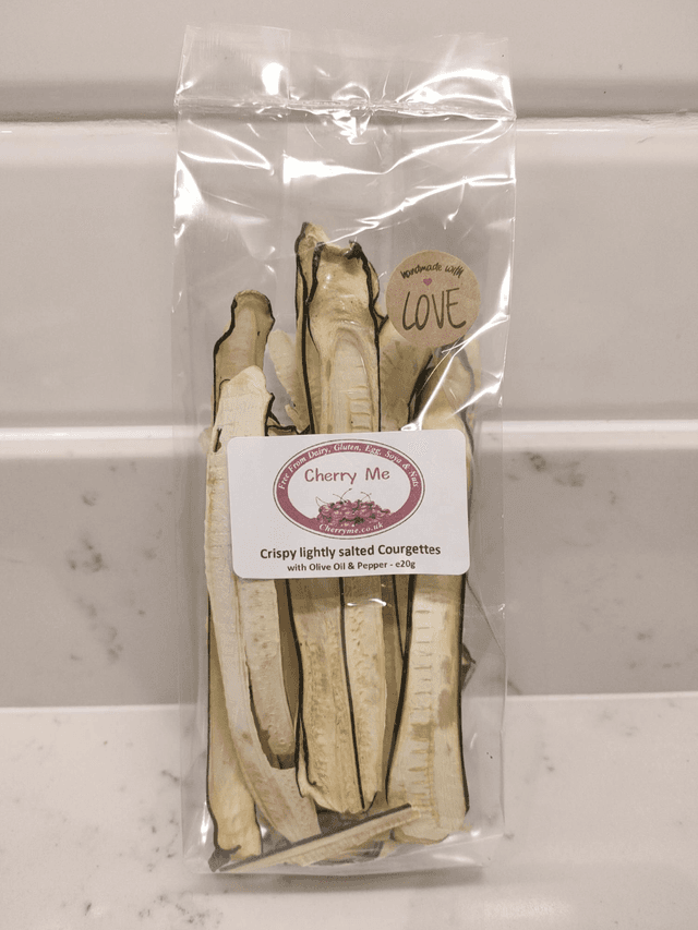 Crispy Dried Courgettes - 4 Bags