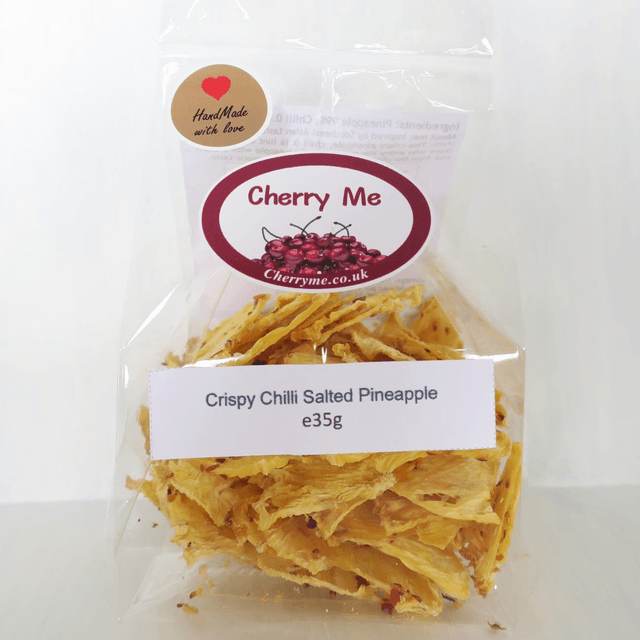 Crispy Chilli Salted Pineapple - 4 Bags